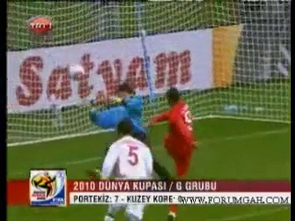 Portekiz 7 - 0 Kuzey Kore www.forumgah.com