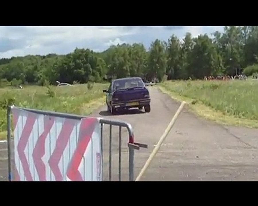 1er slalom du sapeur PART1