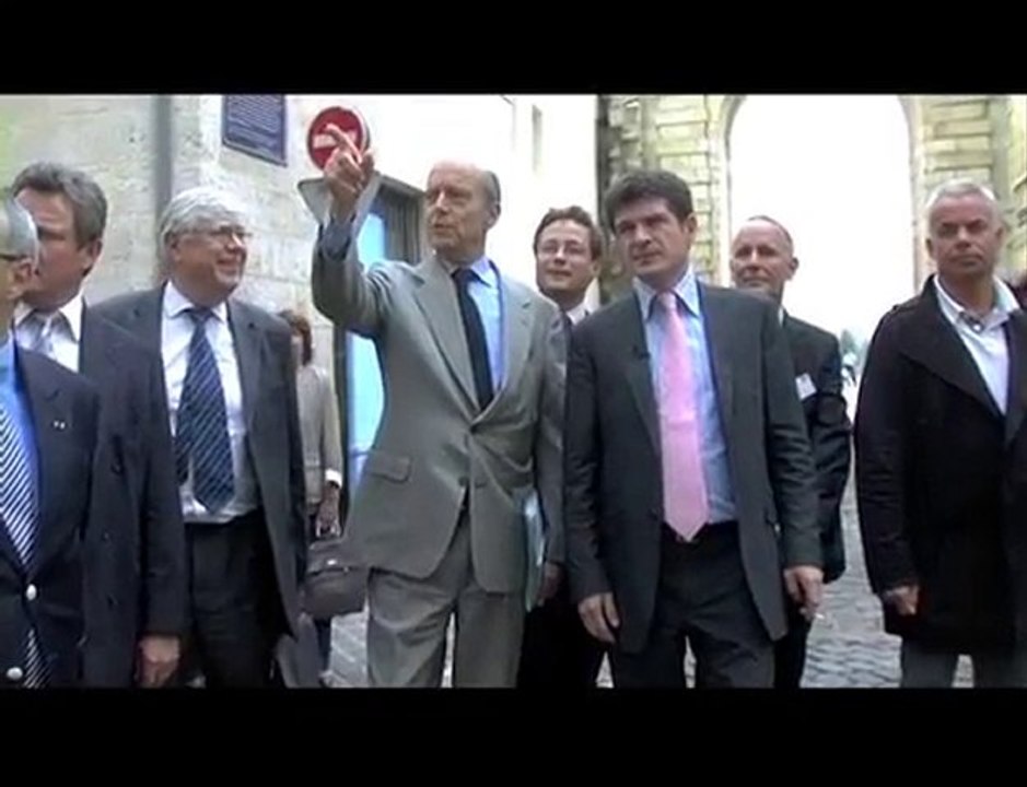 Benoist APPARU:Signature du Protocole PNRQAD à Bordeaux