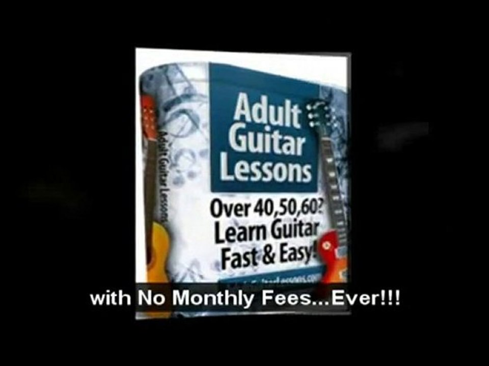 Guitar Lessons for Active Adults | Learn To Play Guitar