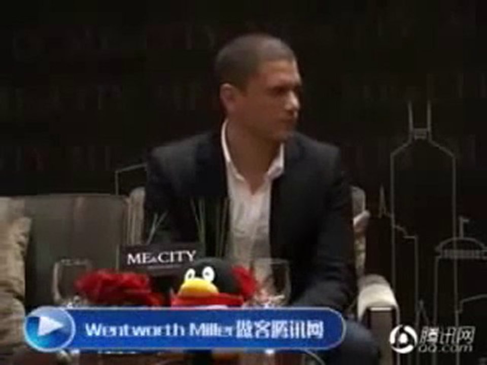 Wentworth Miller Tencent QQ Interview #1