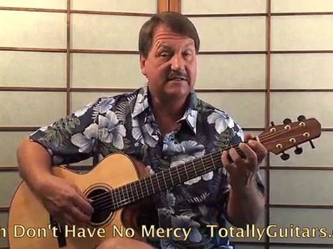 Gary Davis - Death Don't Have No Mercy Guitar lesson