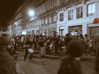 Fête de la musique Toulouse2010-Ecole samba-Rue Alsace Lorr.