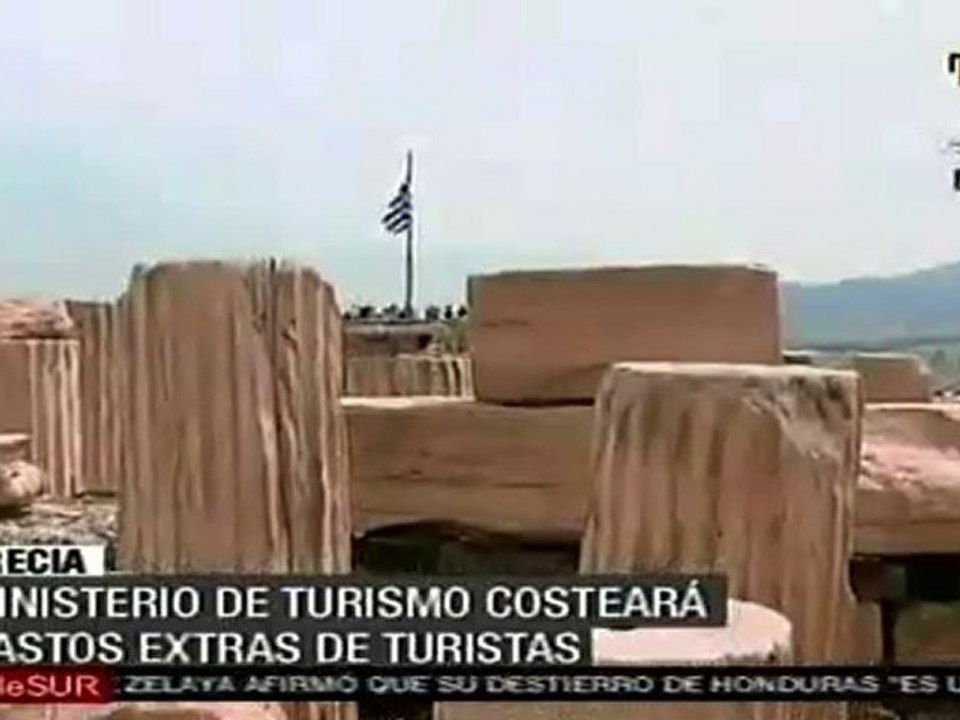 Ministerio de Turismo griego costeará gastos de turistas