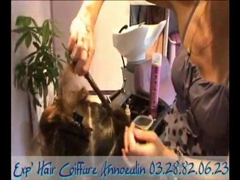 coiffeur annoeullin, chignon, mariage, uv, salon de coiffure