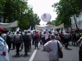 Manifestation à Paris pour la défense des retraites