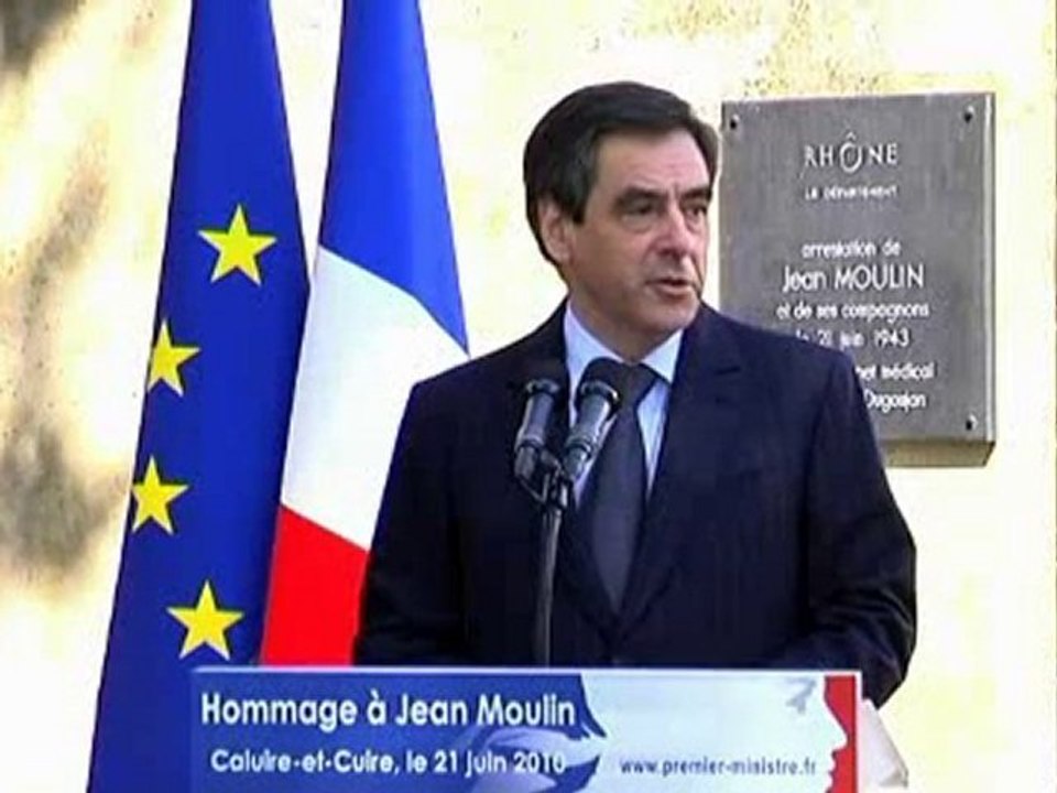 Hommage à Jean Moulin - par François Fillon