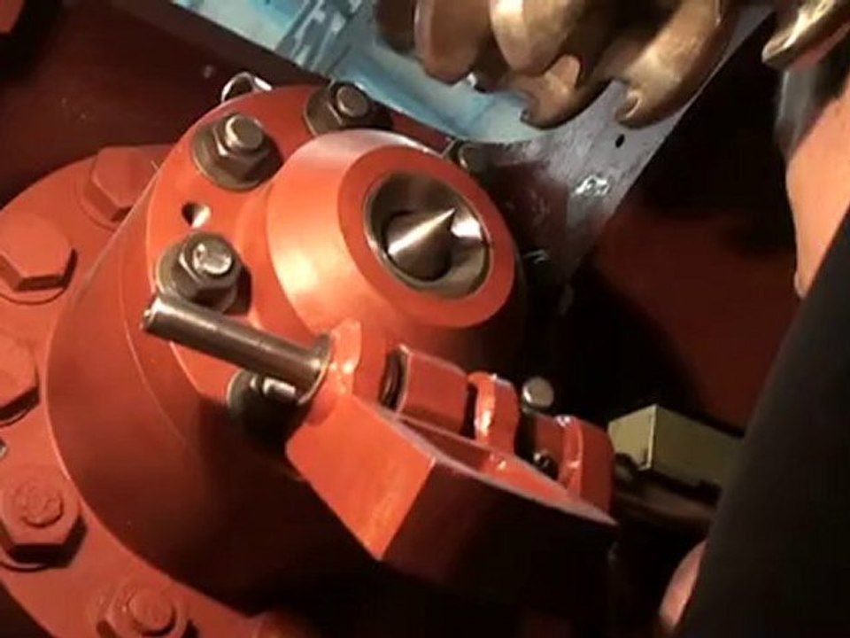 Pointeau d'une turbine Pelton