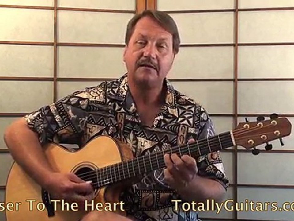 Rush - Closer To The Heart Guitar lesson