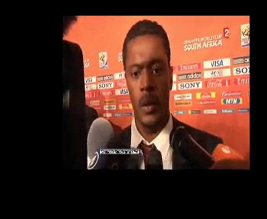 Patrice Evra: les bleus renoncent à leur prime
