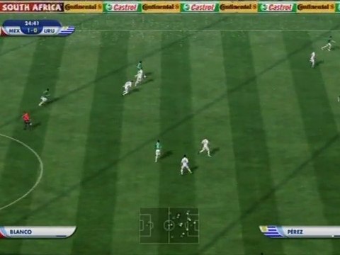 Mexique - Uruguay Coupe du Monde FIFA 2010 partie 1