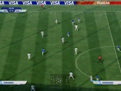 Grèce - Argentine Coupe du Monde FIFA 2010 partie 1