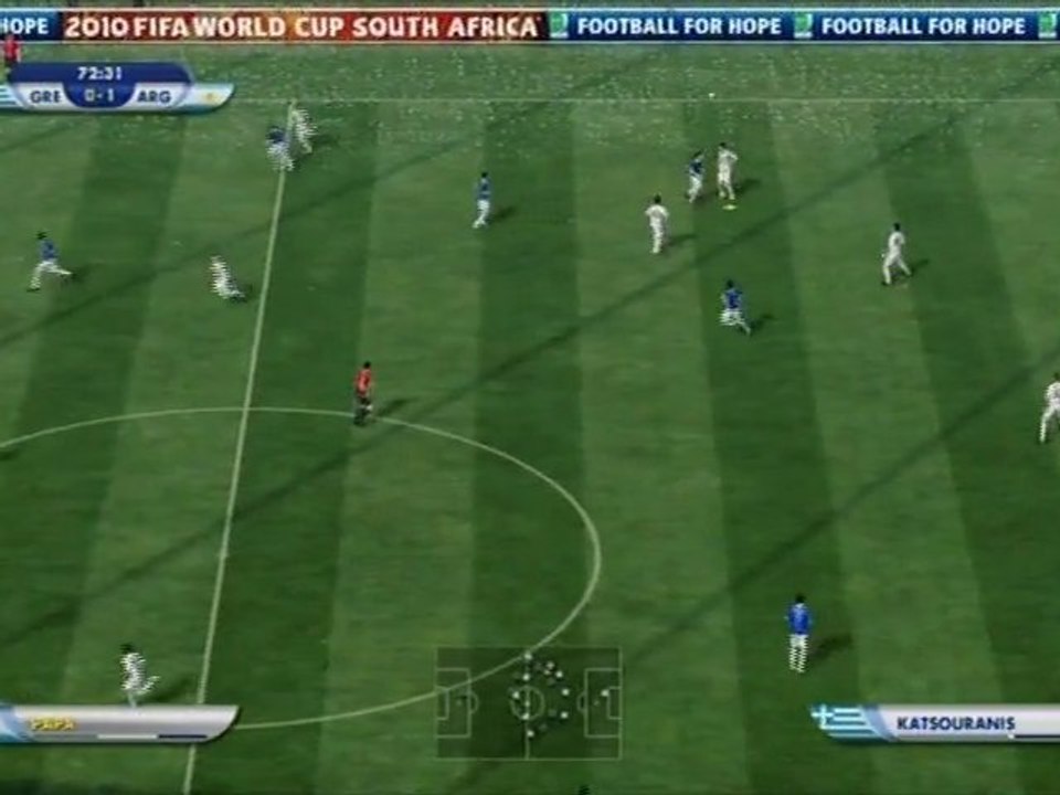 Grèce - Argentine Coupe du Monde FIFA 2010 partie 2
