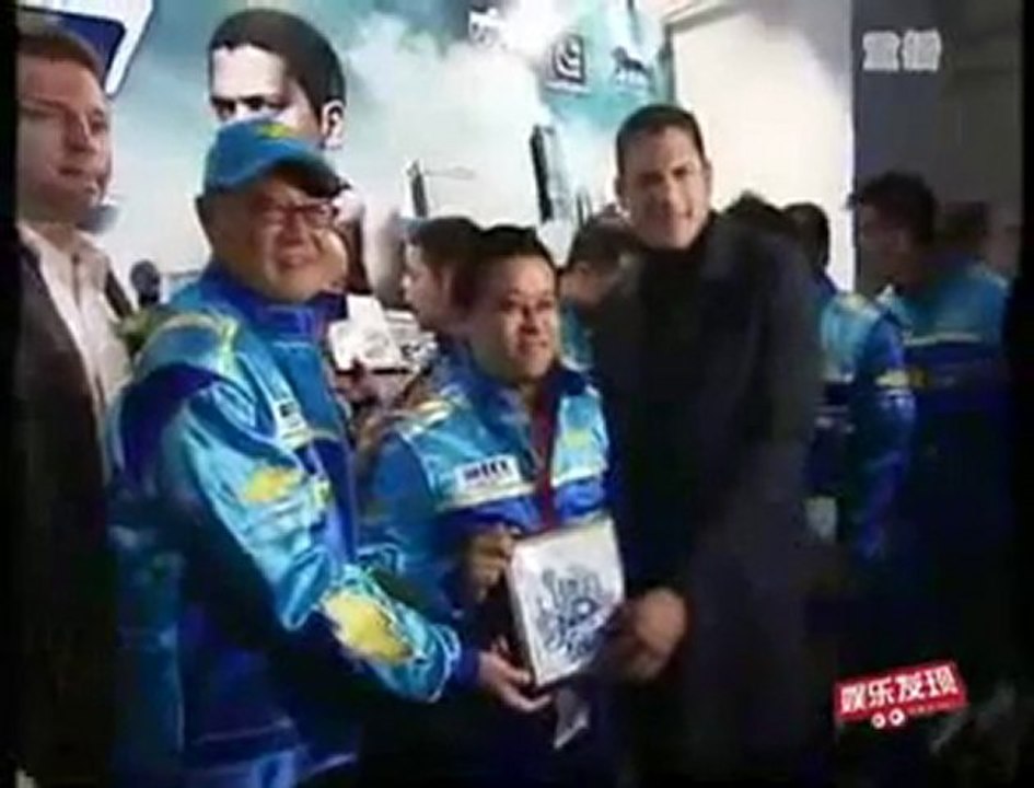 Wentworth Miller in China WTCC News #2