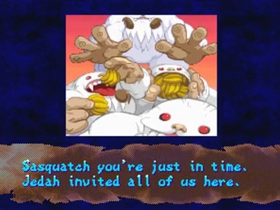 Vampire Savior - Sasquatch's Ending