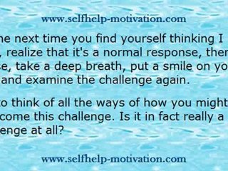 Video - Freedom Through Self Help Motivation