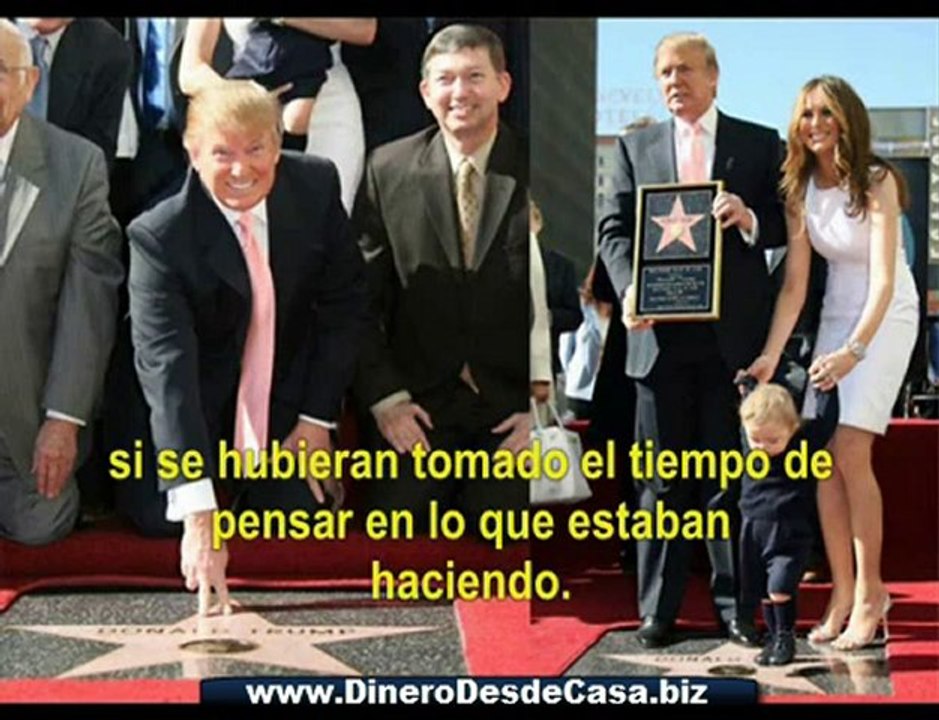 Dinero desde Casa -Aprende a Pensar En Grande - Donald Trump