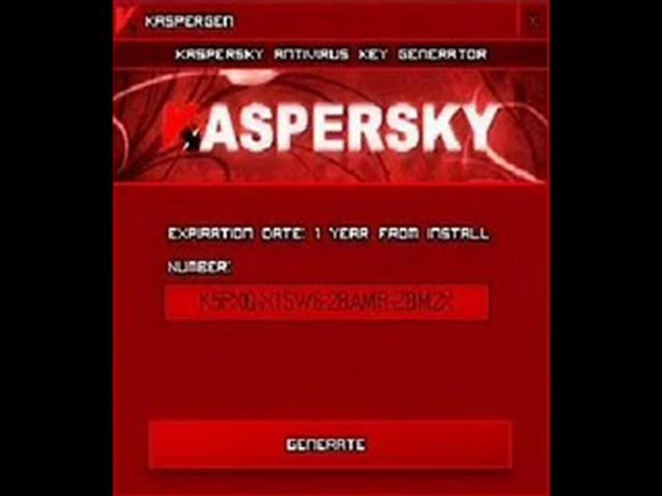 Kaspersky Key Generator 2010 Lifetime crack !