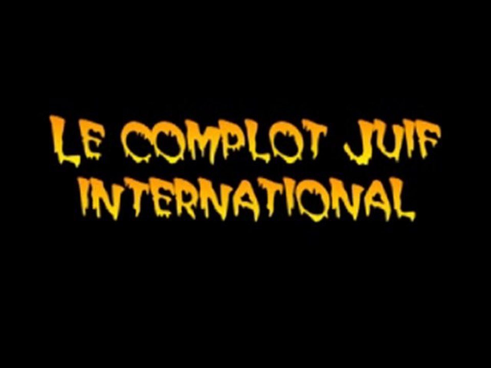complot juif international
