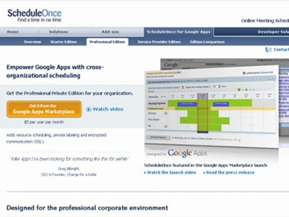 Introduction to ScheduleOnce