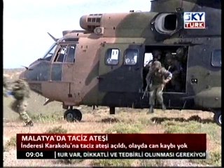 Malatya'da Taciz Ateşi