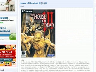 House of the dead III ( 3 ) iii