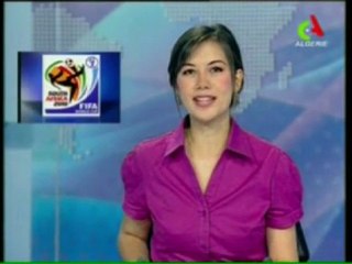 Algérie &  Angleterre - Journal de Midi le 19 Juin 2010