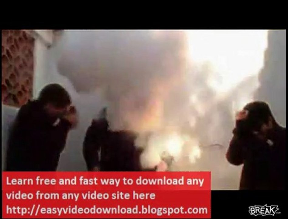 Bottle Rocket Face Launch Fail (Funny Video)