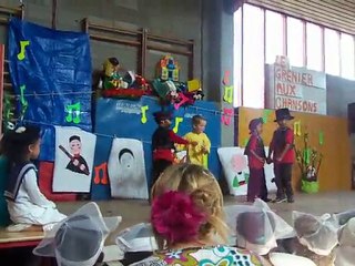 spectacle lucas :tintin de chantal goya