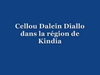 l'UFDG et son Président Cellou Dalein Diallo à KINDIA