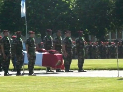 Tarbes - 1er RHP - Hommage à Steeve Cocol