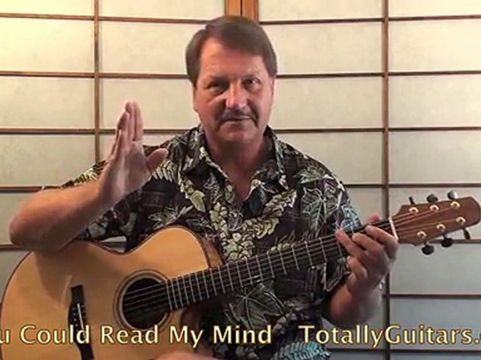 Gordon Lightfoot - If You Could Read My Mind Guitar lesson