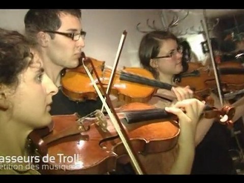 1ère répétition des musiques de Chasseurs de Troll