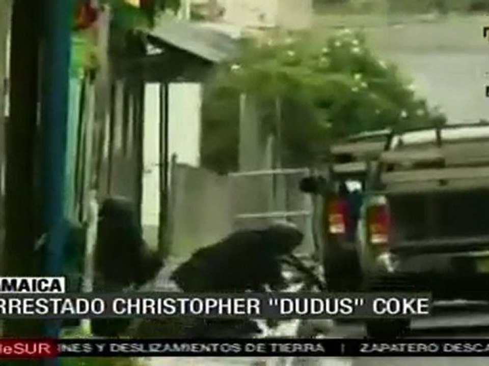 Capturan a Christopher Dudus Coke