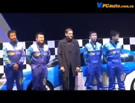 Wentworth Miller in China at the Chevrolet WTCC #9