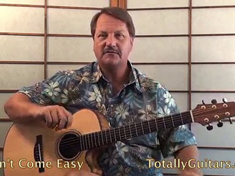Ringo Starr - It Don't Come Easy Guitar lesson