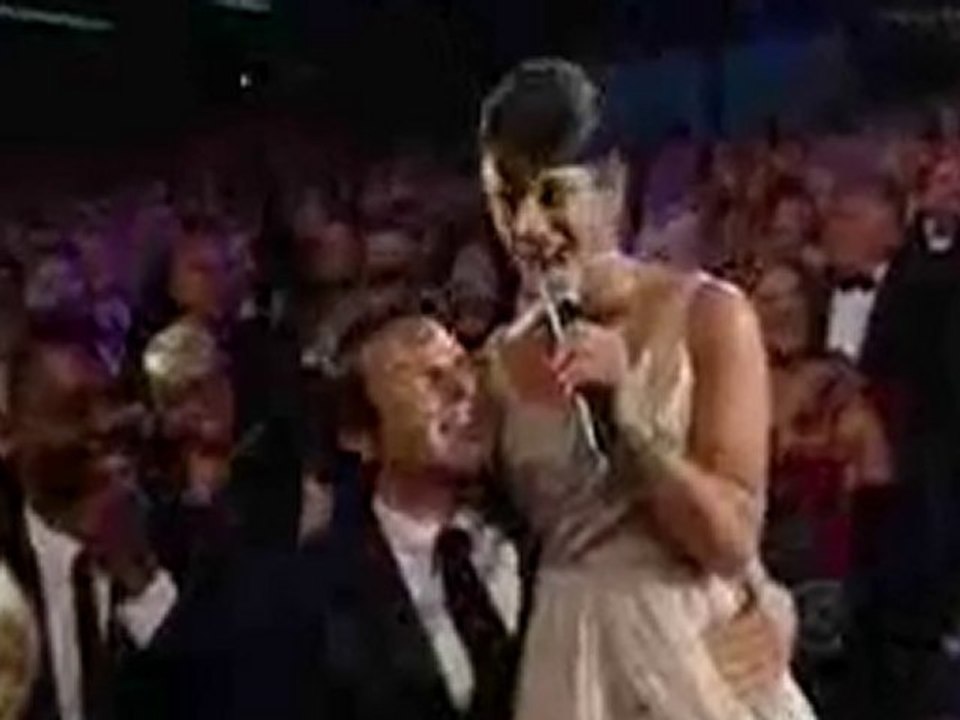 Matthew Morrison y Lea Michelle 64th Annual Tony Awards.