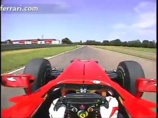 Helmet-Cam with Alonso in Ferrari F10 @Fiorano