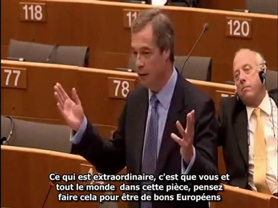 Van Rompuy est un Walter Mitty moderne - N. Farage