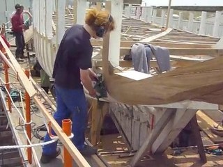 Lissage des membrures Biche 15 juin 2010