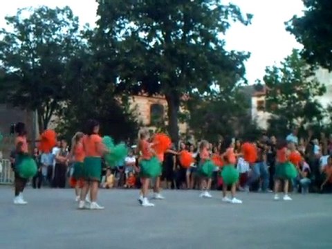 Pom Pom Girls de Musikcolor à CABESTANY, Saint-Jean 2010