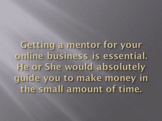 Success Coach for Your Online Business
