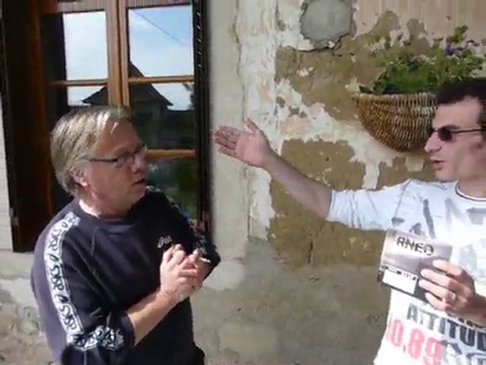 Remise du Cd à Christian Nys, après un an 1/2 d'attente