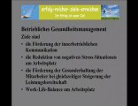 Betriebliches Gesundheitsmanagement