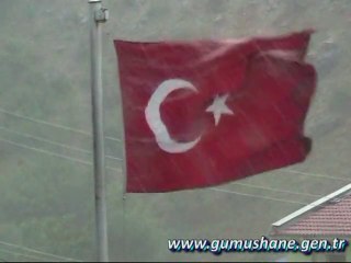 GÜMÜŞHANE'DE BEKLENEN YAĞIŞ BAŞLADI