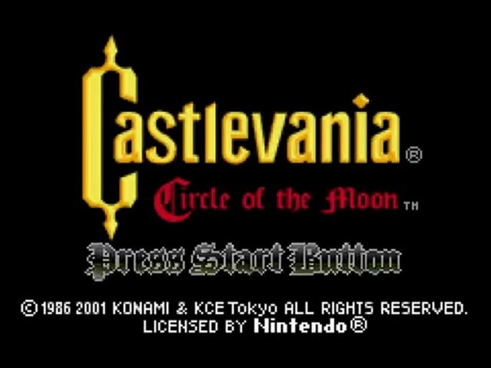 Castlevania : Circle of the Moon (1)Welcome Nathan Graves