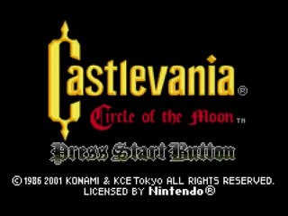 Castlevania : Circle of the Moon (1)Welcome Nathan Graves