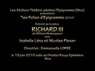 "RICHARD III"  (William Shakespeare)