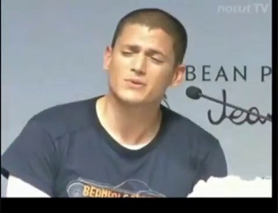 Wentworth Miller singing Happy Birthday to Korean Fans