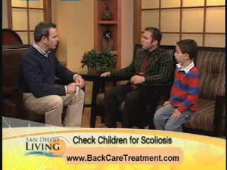 Scoliosis treatment and exercises in San Diego